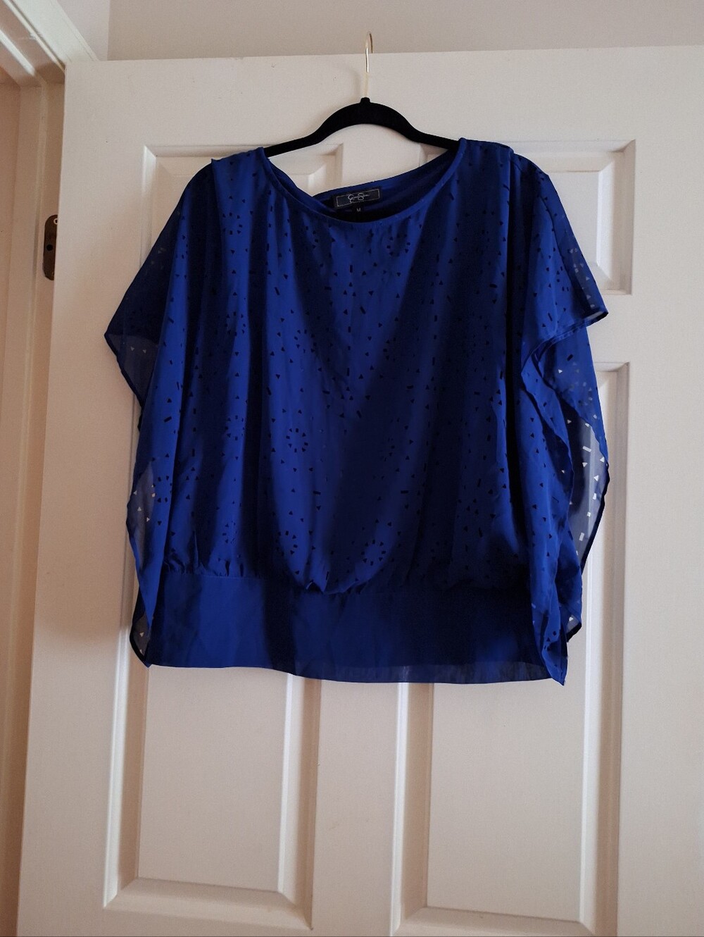 Jessica Simpson vintage dark blue blouse M
